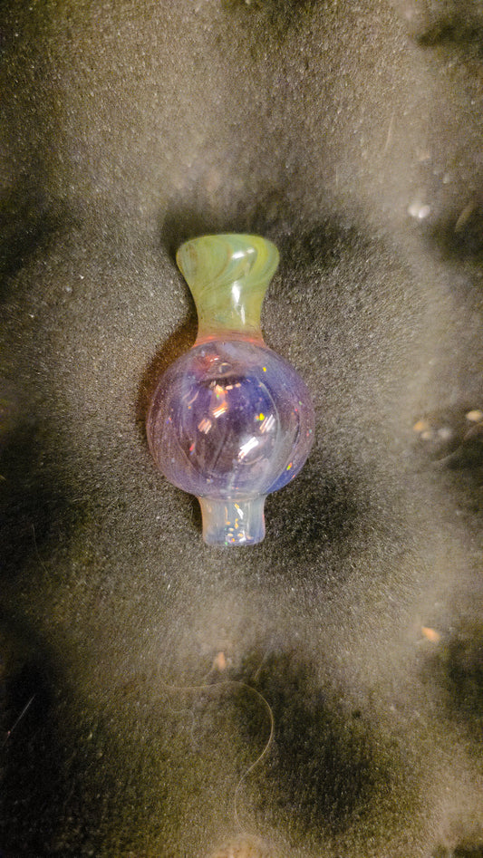 Smaller bubble cap cfl/crushed opal